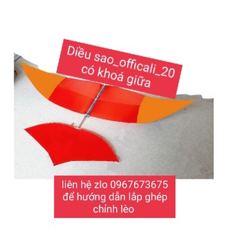 Diều Sáo Lắp Ghép Mini giá rẻ ( có khoá kéo ở giữa)