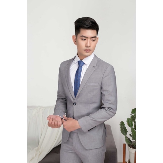 [BIG SALE] Bộ vest nam lịch lãm , vải đẹp, trẻ trung, sang trọng, đảm bảo không nhăn không xù