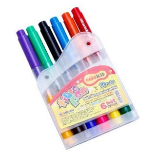 Bút Lông 2 Đầu Thiên Long FP-C01 (12 Màu)