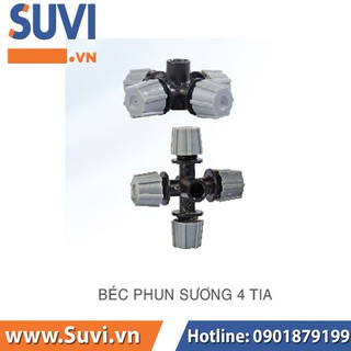 Béc phun sương 4 tia bb-4t bịch 10 cái