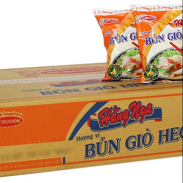 Bún giò heo ( thùng 30 gói).