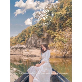 ĐẦM MAXI TRẮNG TAY LOE