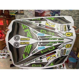 Ten rời xe exciter 150 2021 dán xe đen.