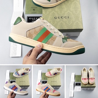 Giày Gucci sơn tùng[T&H-SNEAKER], Giày gucci nữ hàng cao cấp, thời trang, da thật,hàng đẹp,full box bill, size 36-43o