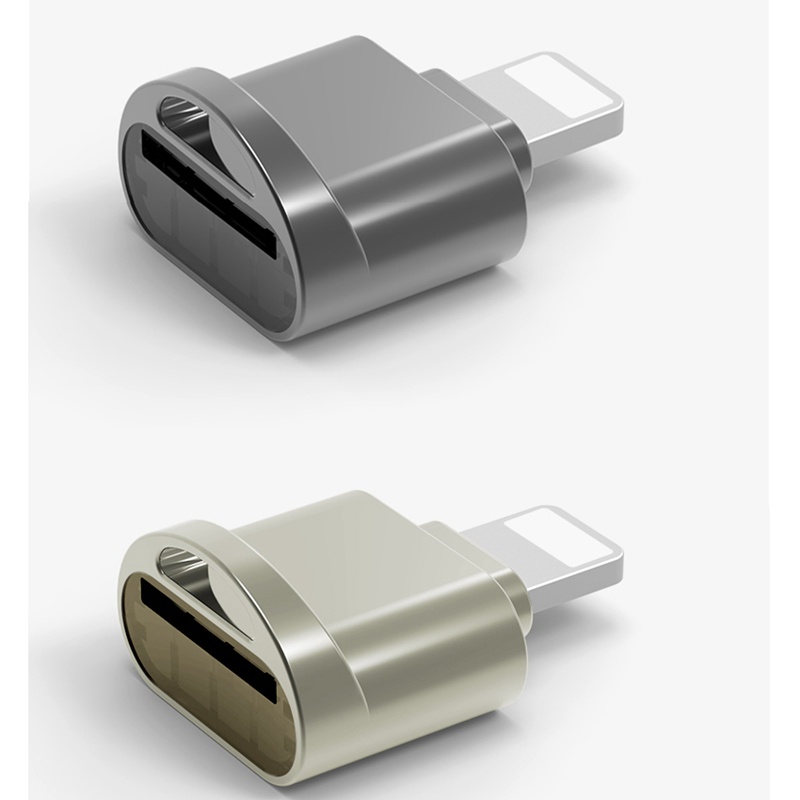 Đầu Đọc Thẻ Nhớ Ngoài otg mini Cho ios 13 14 iphone 12 / mini / pro max