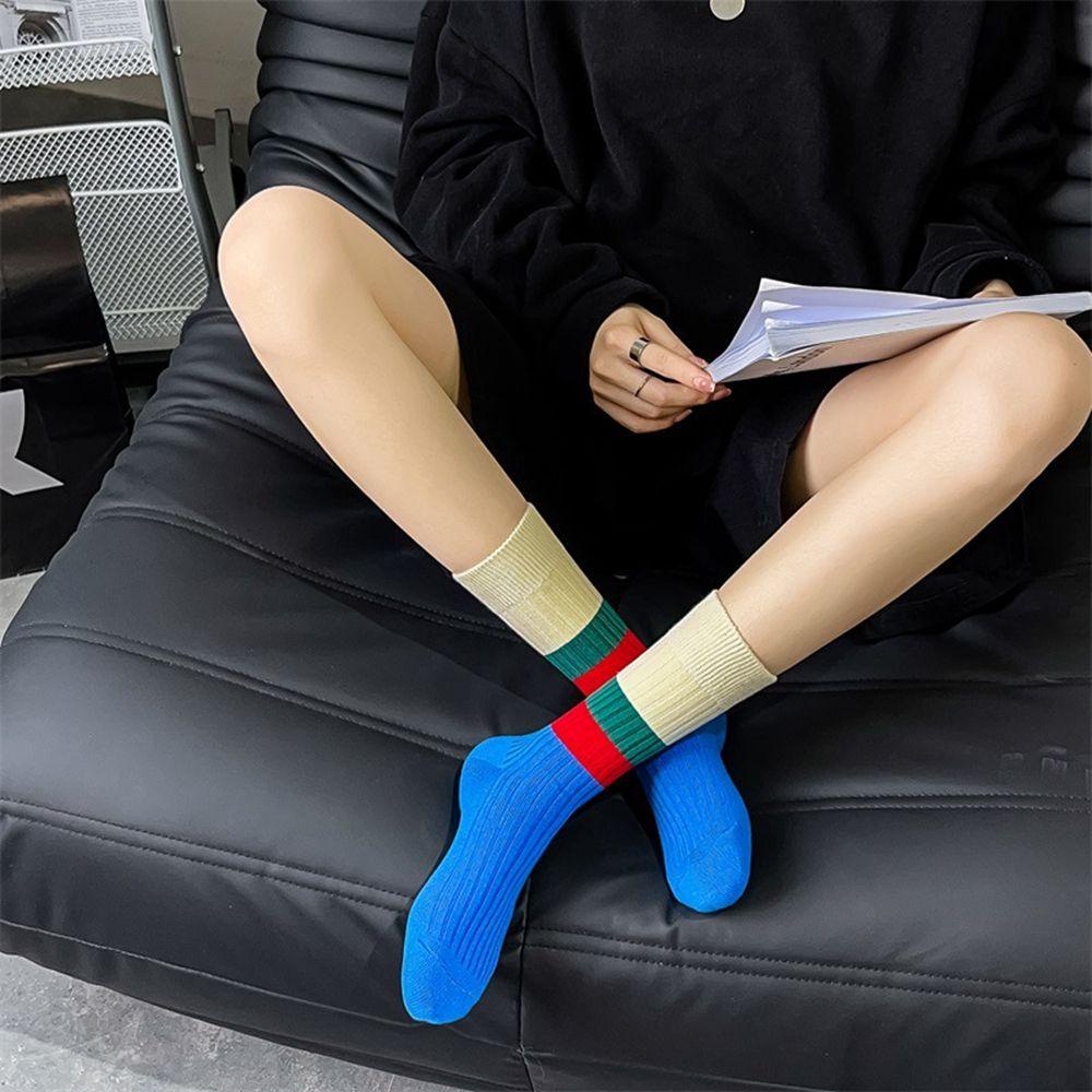 Vớ Thể Thao Thêu Chữ Thời Trang Thu Đông Cho Nữ