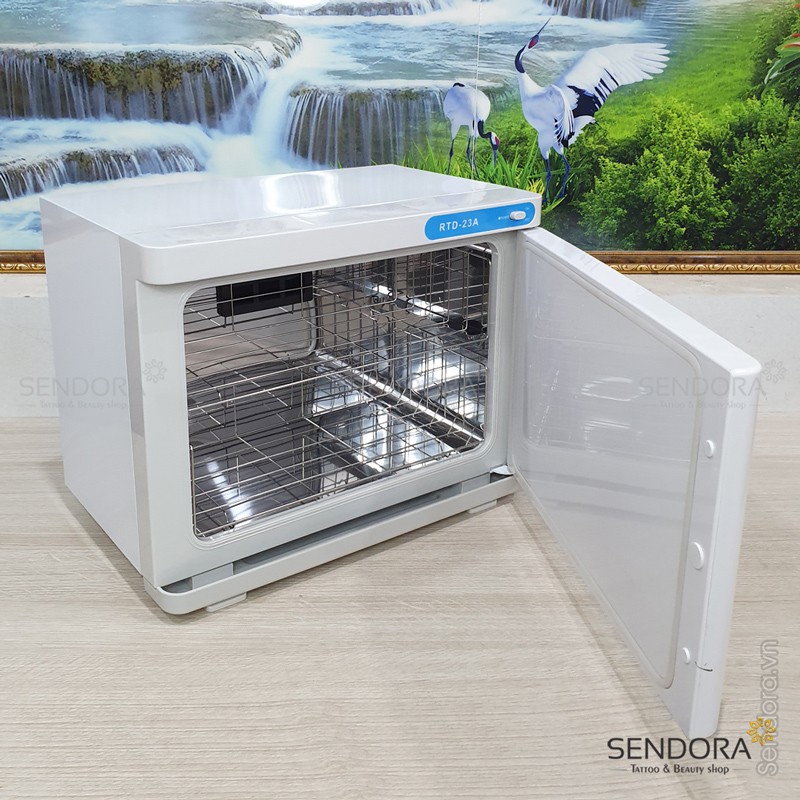 Tủ ủ ấm và hấp khăn tiệt trùng 1 tầng RTD-23A cho Spa