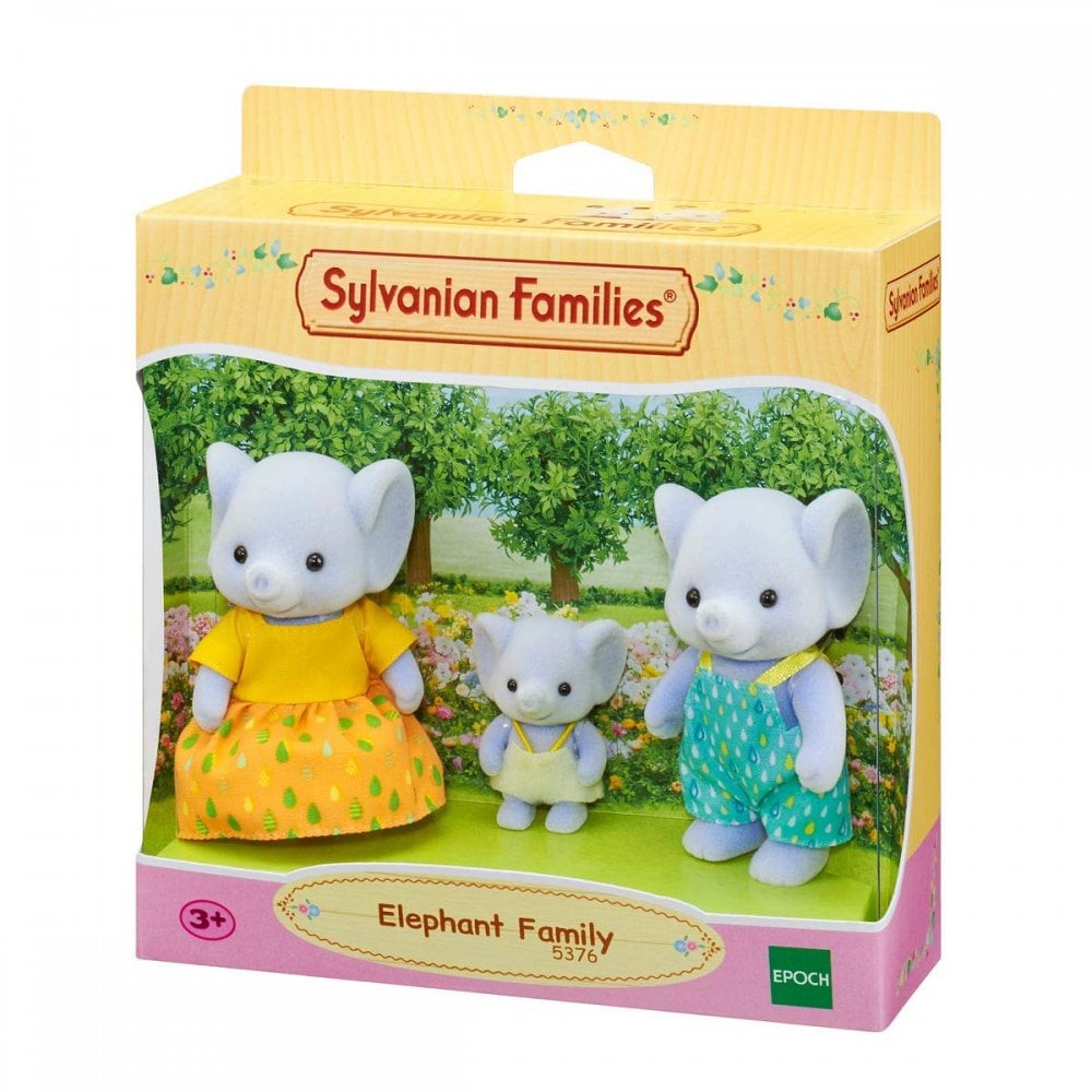 Đồ chơi nhà búp bê Sylvanian Families gia đình voi 5376