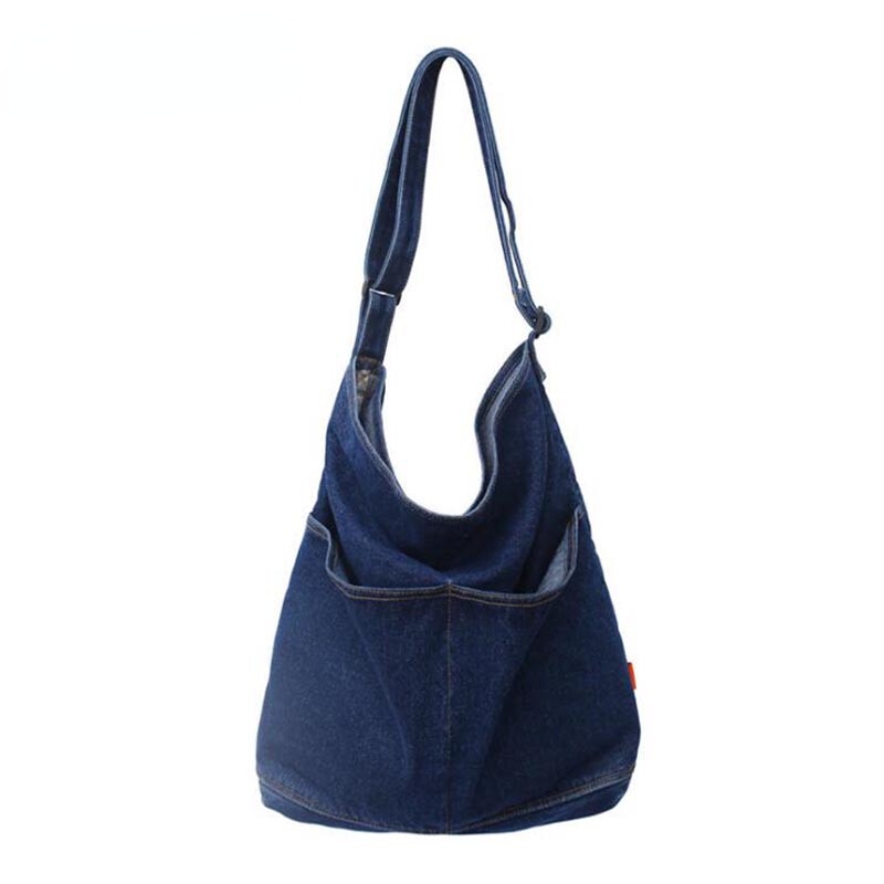 Túi Đeo Chéo Vai Bằng Vải Denim Thời Trang Sành Điệu Cho Nữ ZY172