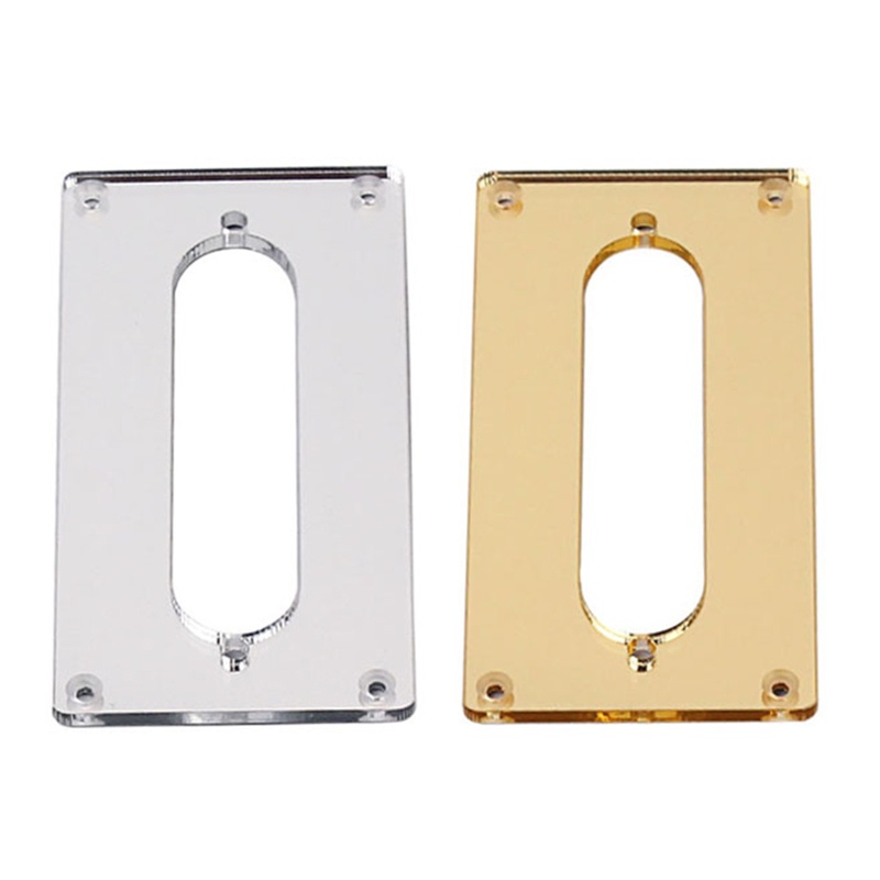 Vỏ Bọc Pickup Tráng Gương Màu Vàng / Bạc Thay Thế Chuyên Dụng Cho Đàn Guitar Bass