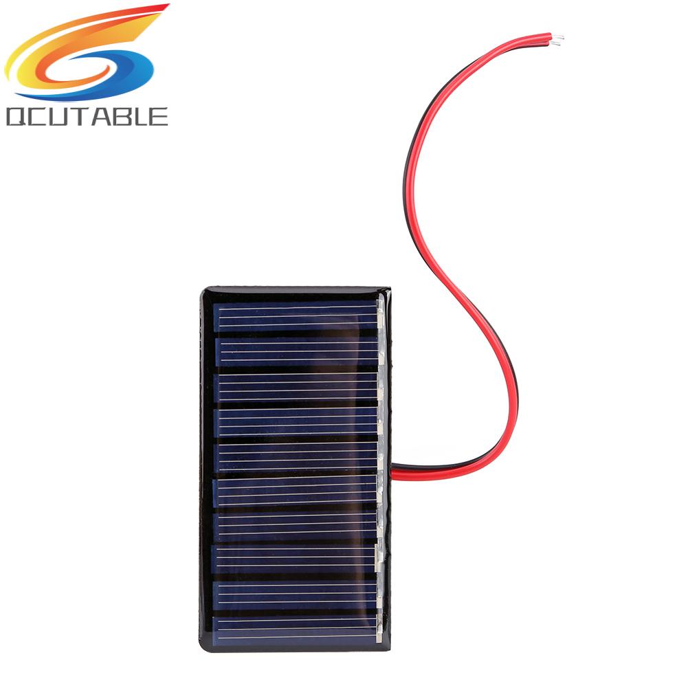 Tấm pin năng lượng mặt trời mini 0.3W 5V