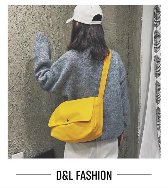 TÚI TOTE ĐEO CHÉO UNISEX HÀN QUỐC