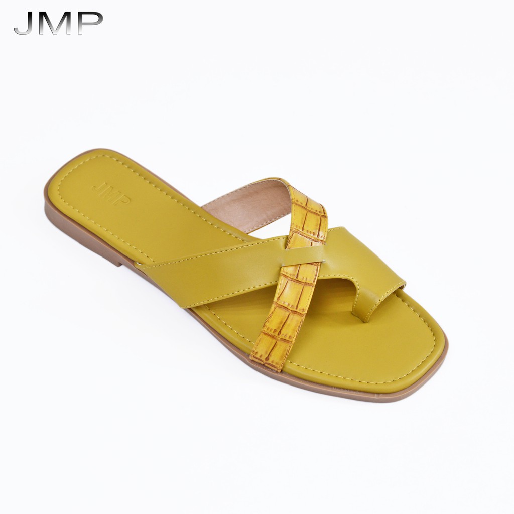 JMP - Dép thời trang da mềm xỏ ngón cao 1cm - DE34