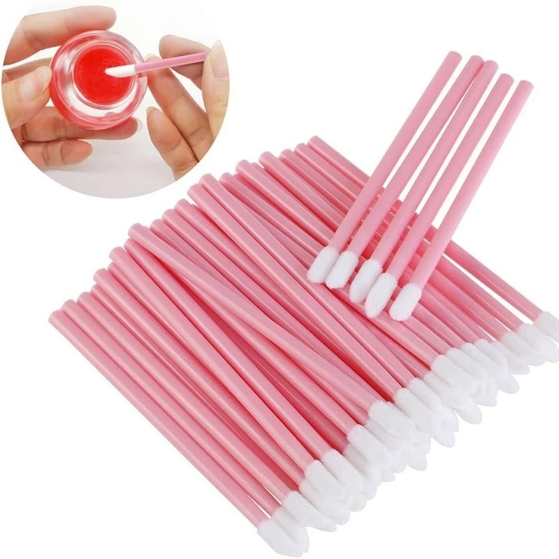 Set 50 Cọ Tô Son Môi/Mascara Dùng Một Lần Tiện Dụng Cho Nữ