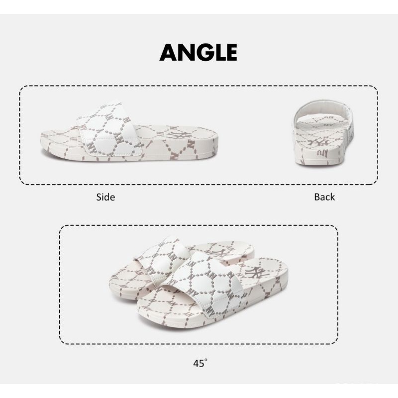 Dép quai ngang Mound Dia Monogram