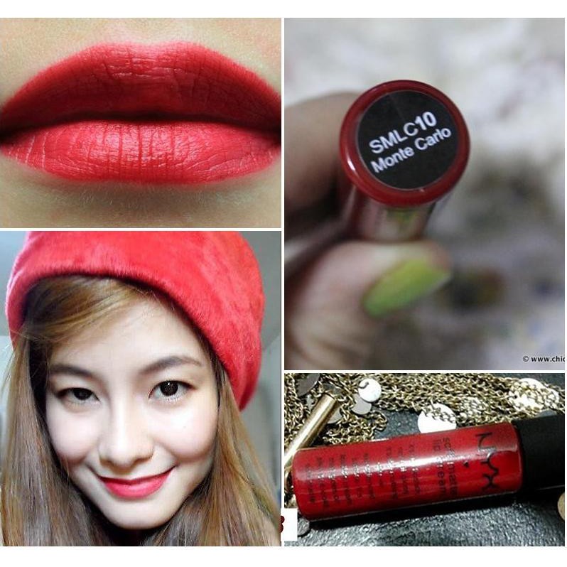 Son kem NYX Soft Matte Lip Cream Siêu Mịn SMLC10 Monte Carlo