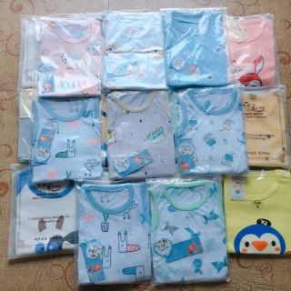 Bộ cotton Quảng Châu +Bộ ba lỗ sợi tre túi zip