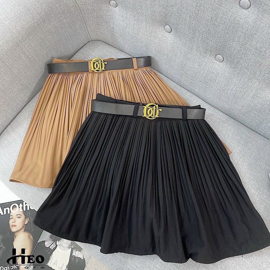 Chân Váy Ngắn Xếp Ly Nhỏ 2 Màu Kèm Đai Cao Cấp Loại 1 Freeship,Chân Váy Xòe Xếp Ly Siêu Xinh Đi Chơi Sang Chảnh QC Mới | BigBuy360 - bigbuy360.vn