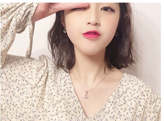 Vòng cổ phủ bạc S925 mặt vòng tròn đính pha lê