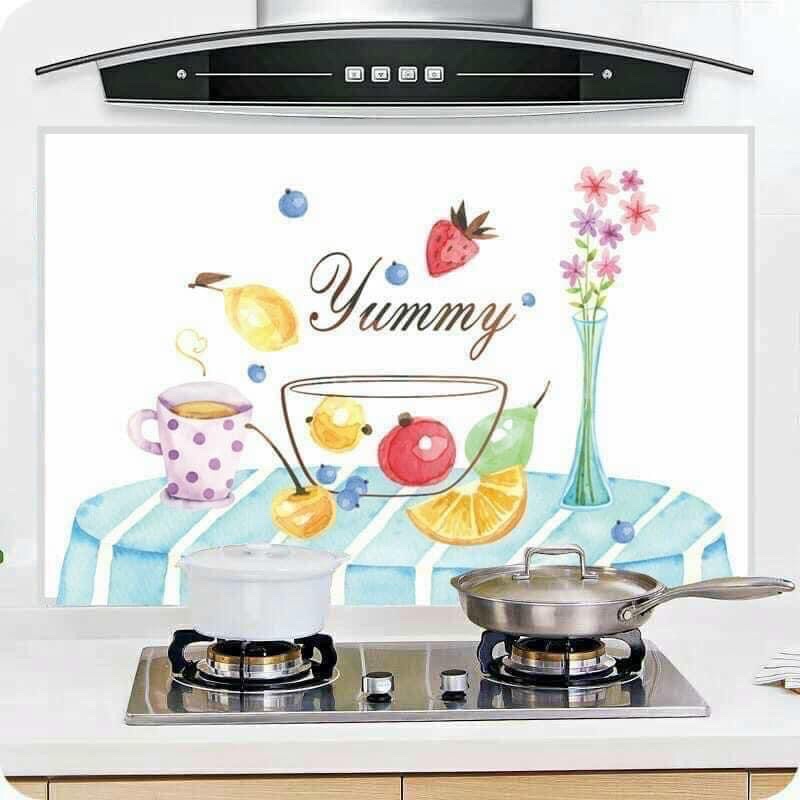 Decan dán bếp cách nhiệt 3D (decan dán bếp cách nhiệt tráng nhôm)