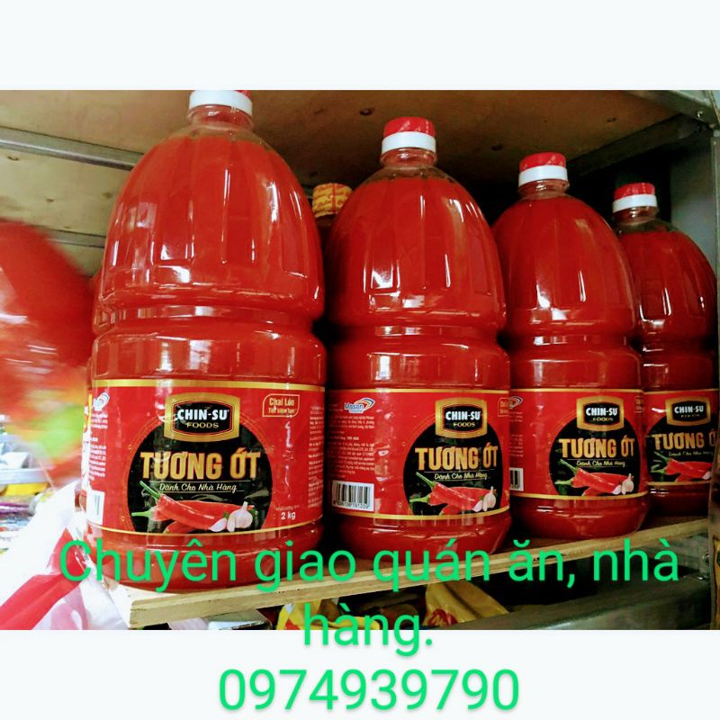 Tương Ớt CHIN-SU can 2l