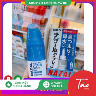 Xịt xoang nazal nhật bản 30ml