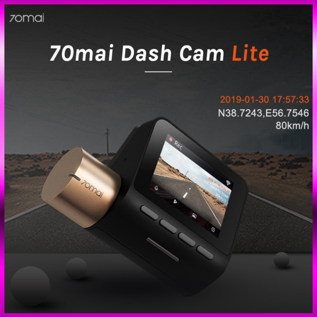 Camera hành trình 70mai Dashcam Lite - Phiên bản quốc tế