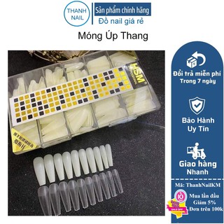Móng úp thang nhám HSM, móng tay giả chuyên dụng gói 500 móng
