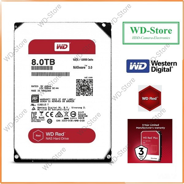 Ổ cứng 8TB WD RED  chuyên dụng Nas-Server