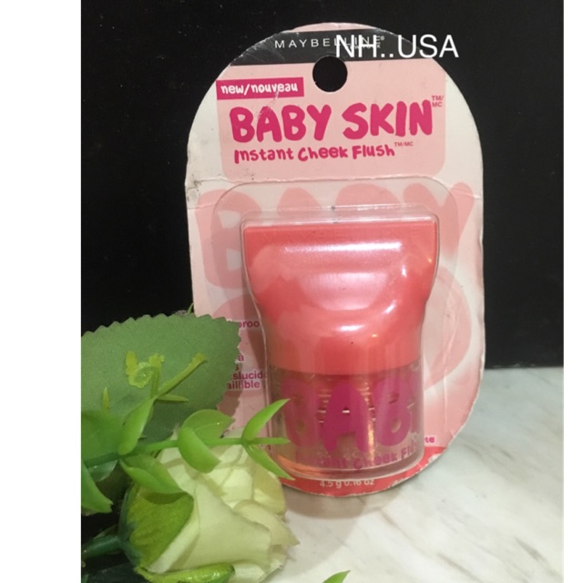 Má Hồng Maybelline New York Baby Skin Instant Cheek Flush 030 Pop Of Peach