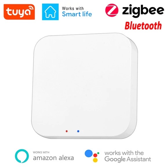 [Hub Zigbee 3.0]Bộ Điều Khiển Trung Tâm Zigbee Tuya 3.0, Hub Zigbee Tuya Kết Nối Wifi Hoặc Cắm Dây Lan Tuya Smart