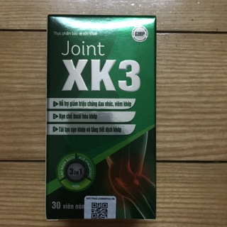 Viên dưỡng khớp joint XK3 – giảm đau nhức,viêm khớp ,tái tạo sụn khớp