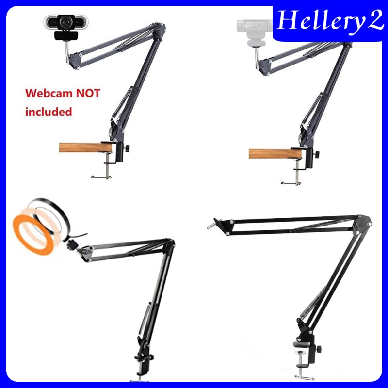 [HELLERY2] Adjustable For Logitech Webcam C922 C930E C930 C920 Tripod Mount Holder Stands