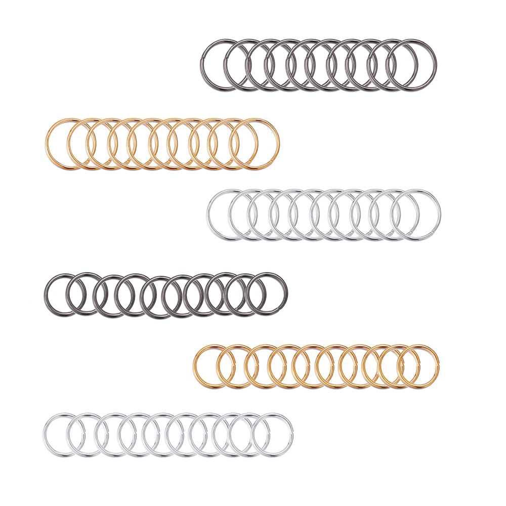 HUGGIES Bộ 60 Khuyên Xỏ Mũi Bằng Hợp Kim Thời Trang Cá Tính