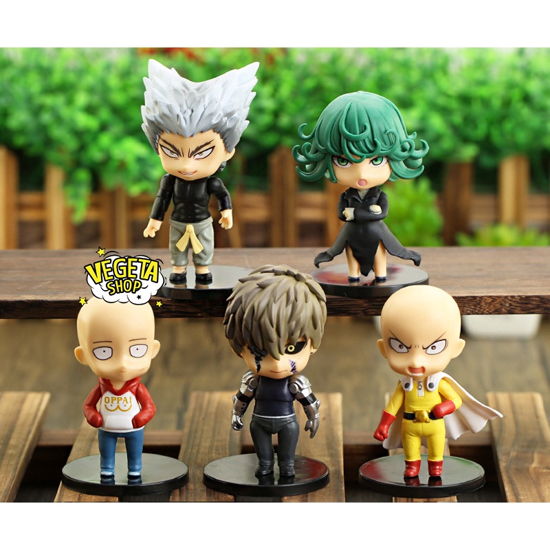 Mô hình One Punch Man - Các mô hình nhân vật One Punch Man - Saitama Genos Tatsumaki Garou tự chọn - Cao 11cm