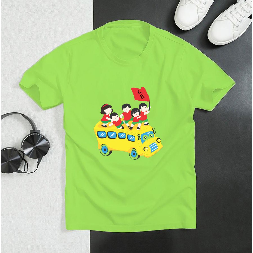 Áo thun nam nữ in hình thời trang Everest KM32