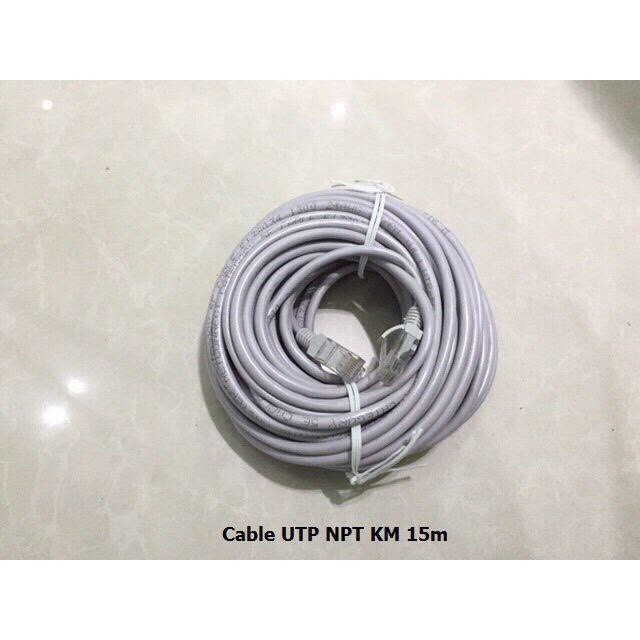 DÂY CÁP MẠNG BẤM SẴN 2 ĐẦU KING-MASTER DÀI 2M-3M-5M-10M-15M-20M UTP CAT 5E