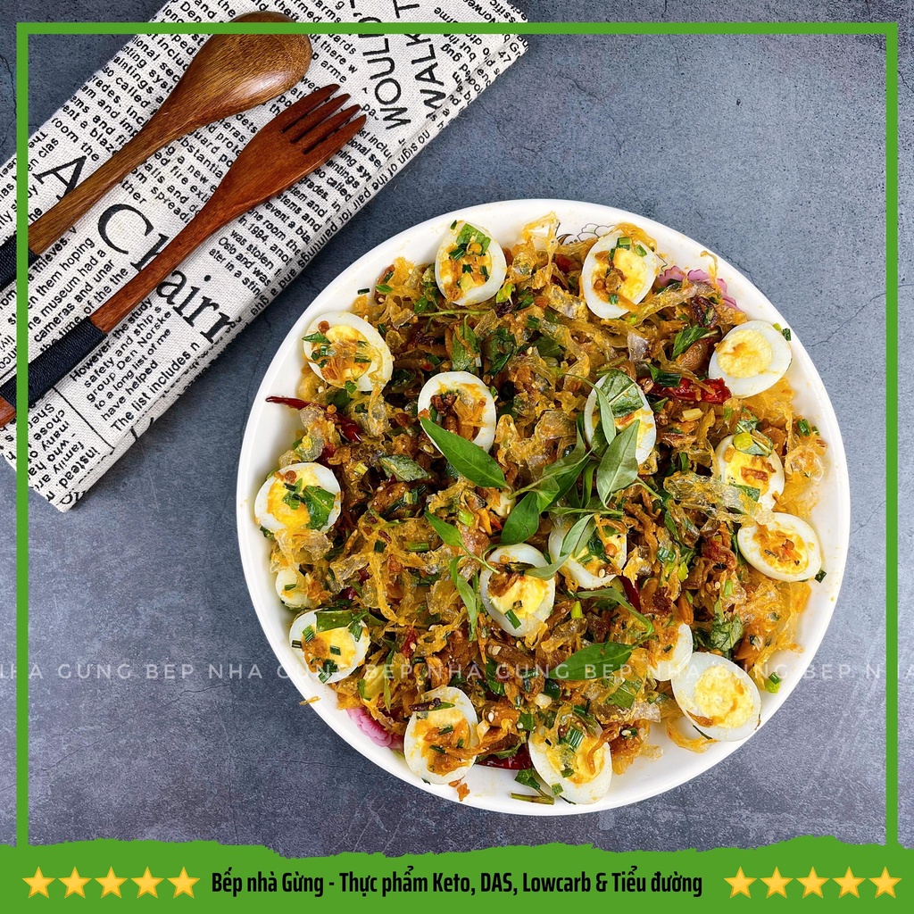 Bánh tráng trộn - For Keto, DAS, Lowcarb, Eatclean & Tiểu đường