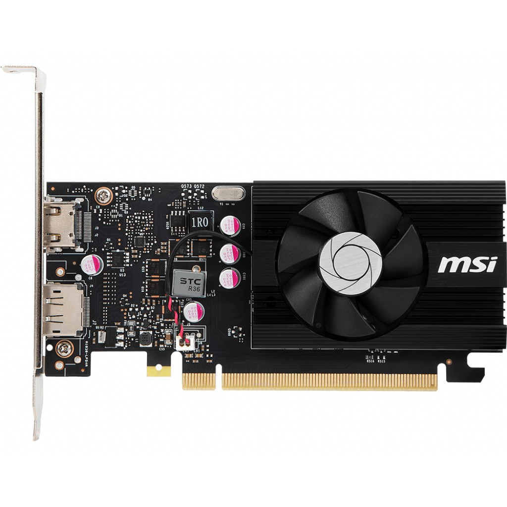 Card Màn Hình VGA MSI GeForce GT 1030 2GD4 LP OC - Hàng Chính Hãng - Bảo hành 36 tháng