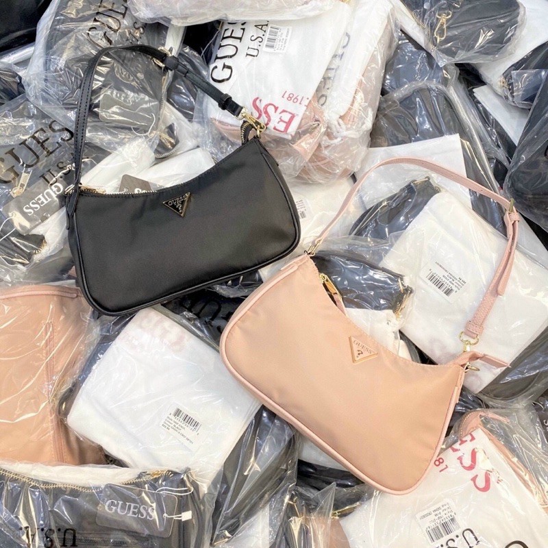 Túi Guez kẹp nách p.@.r.i.s kem hồng | BigBuy360 - bigbuy360.vn