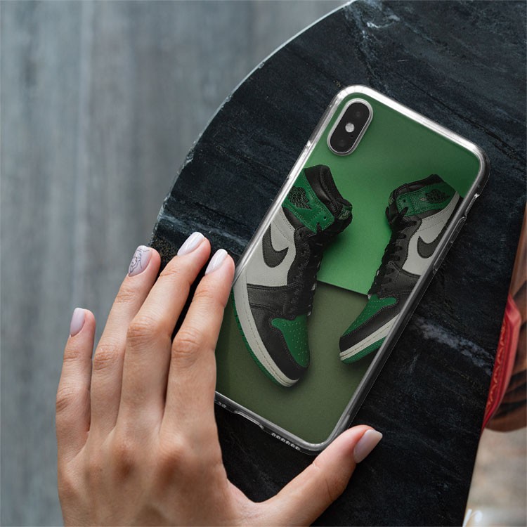 Ốp iphone viền dẻo nike sport trong suốt cường lực Iphone 7/8/8Plus/X/Xs/Xs Max/11/11 Promax/12/12 Promax NIKPOD00365