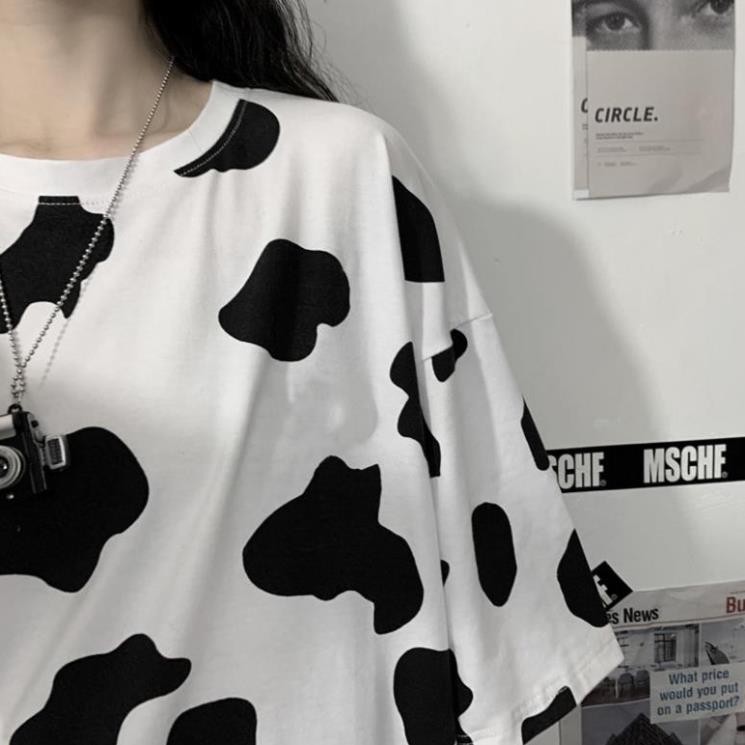 Áo thun bò sữa tay lỡ, form rộng Unisex LH10 .. | BigBuy360 - bigbuy360.vn