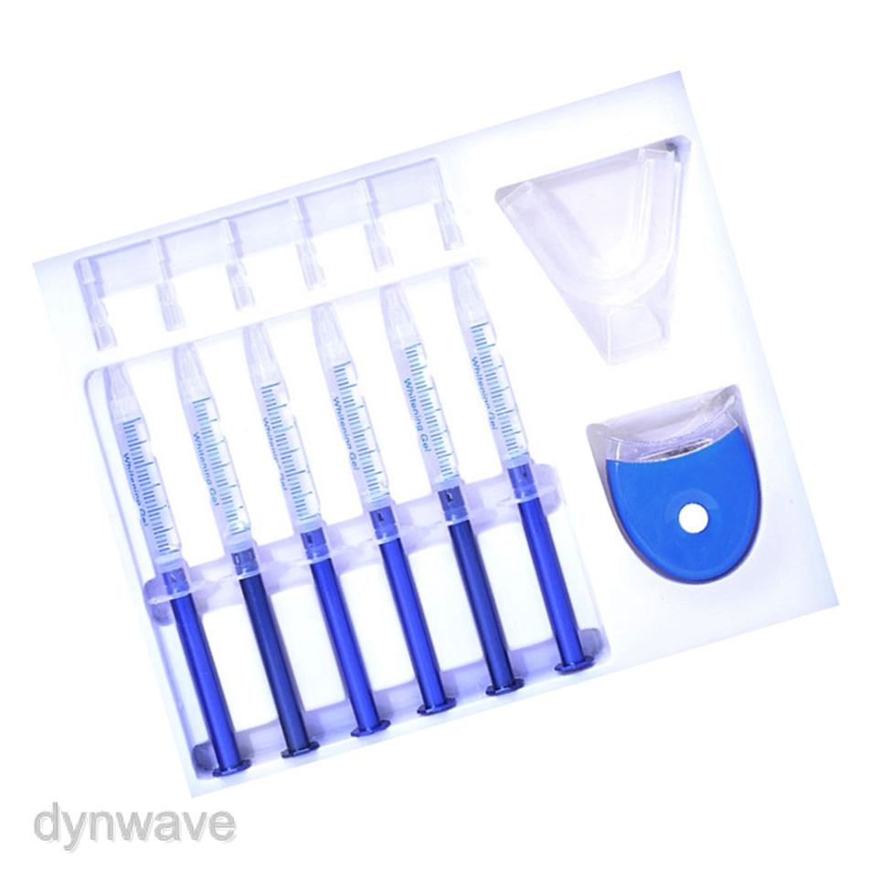 Professional Tooth Whitening Whitener Bleaching Kit 6 Gel+ 2 Tray+LED Light | BigBuy360 - bigbuy360.vn