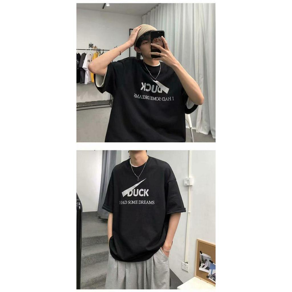 Áo Thun Tay Ngắn Thời Trang Dành Cho Nam 3 Màu Sắc Tùy Chọn