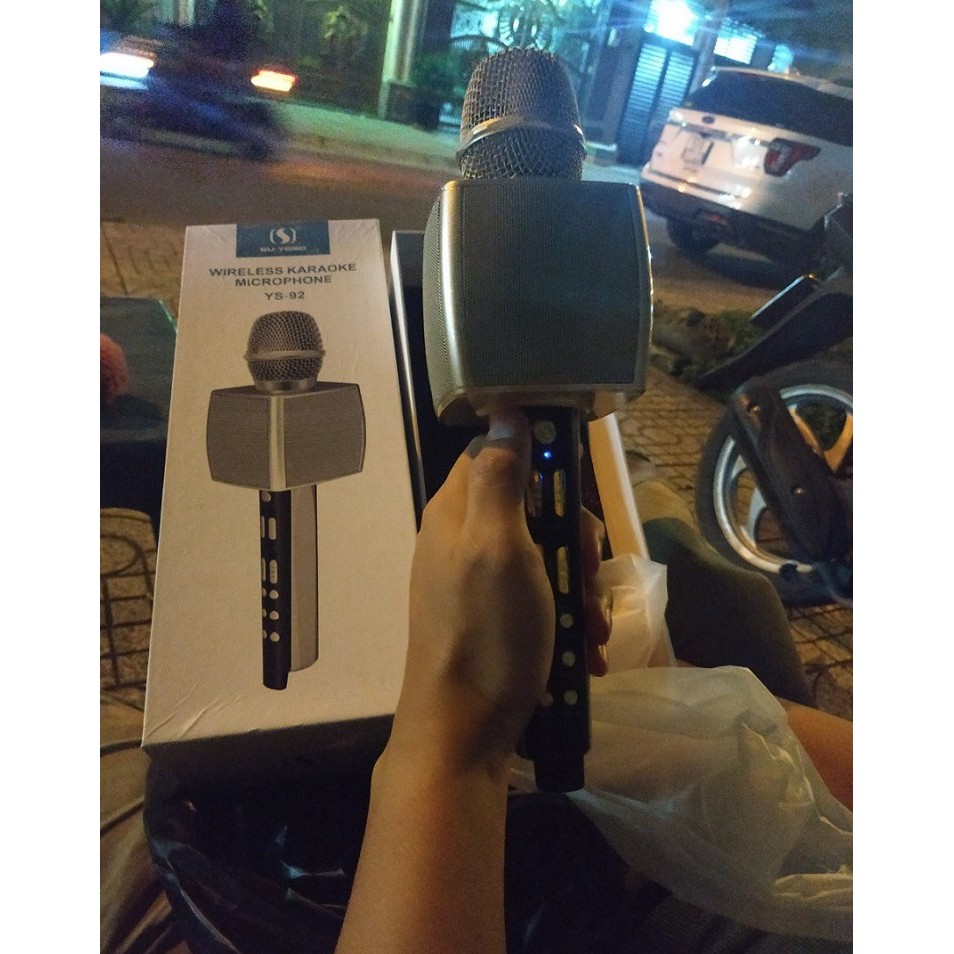 MICRO YS-92 - THU ÂM, KARAOKE, LIVESTREAM