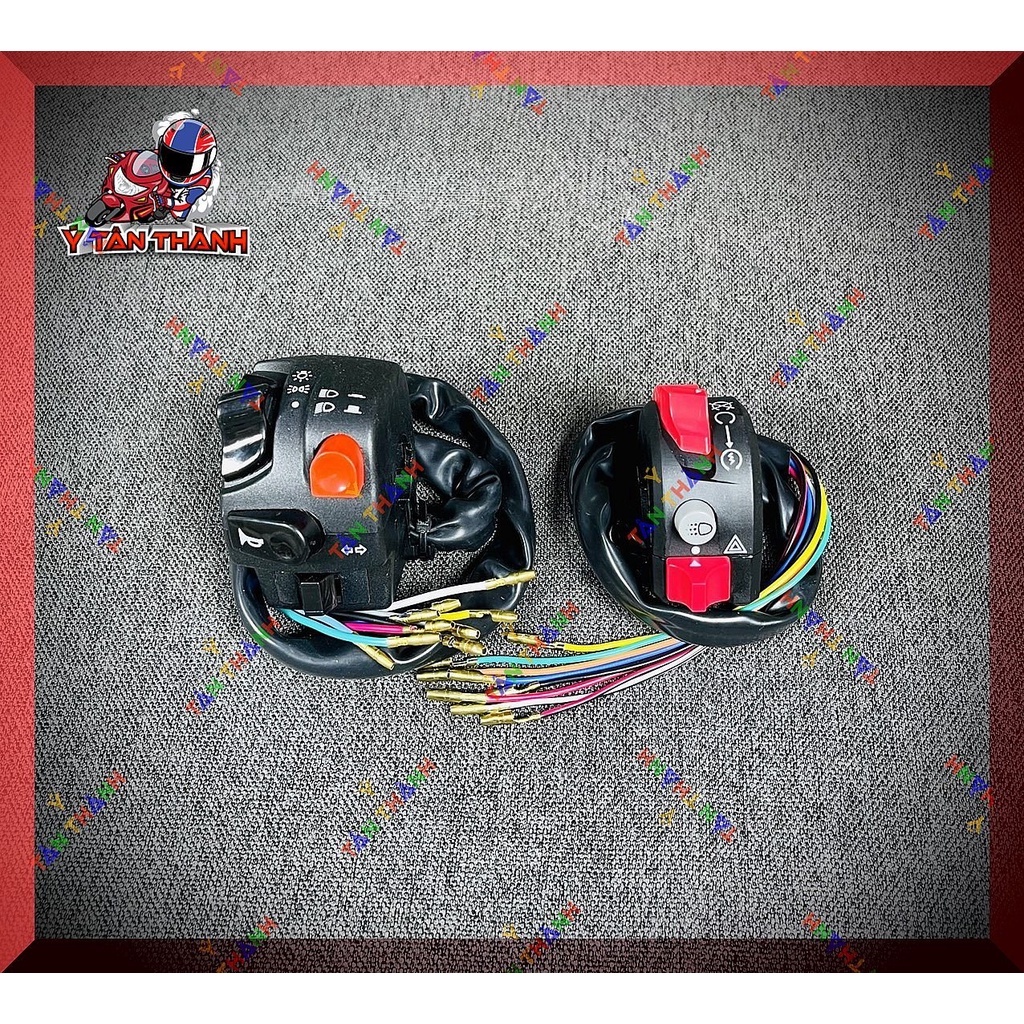 Cùm công tắc domino,ducati chế các loại xe máy MS 05