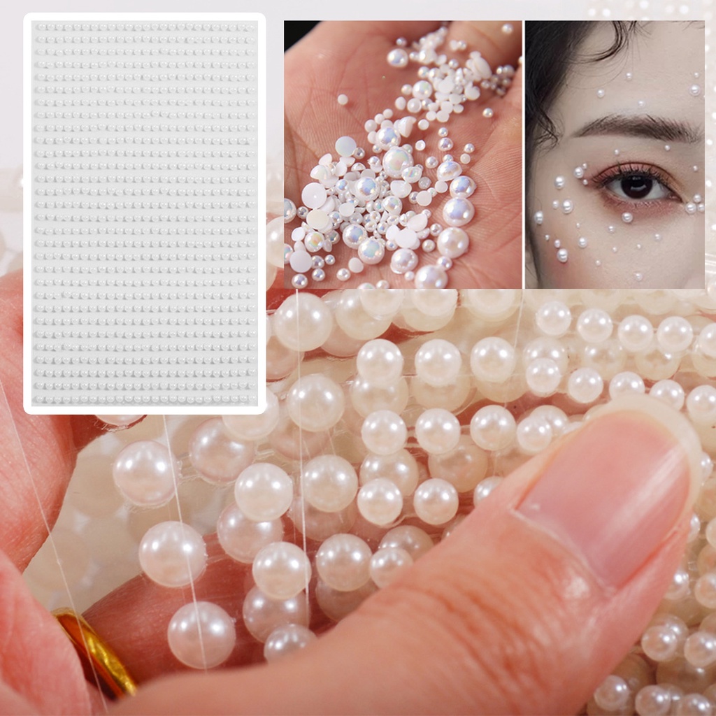 Bộ 750 Miếng Dán Trang Trí Điện Thoại / Móng Tay Hình Xăm 3D DIY