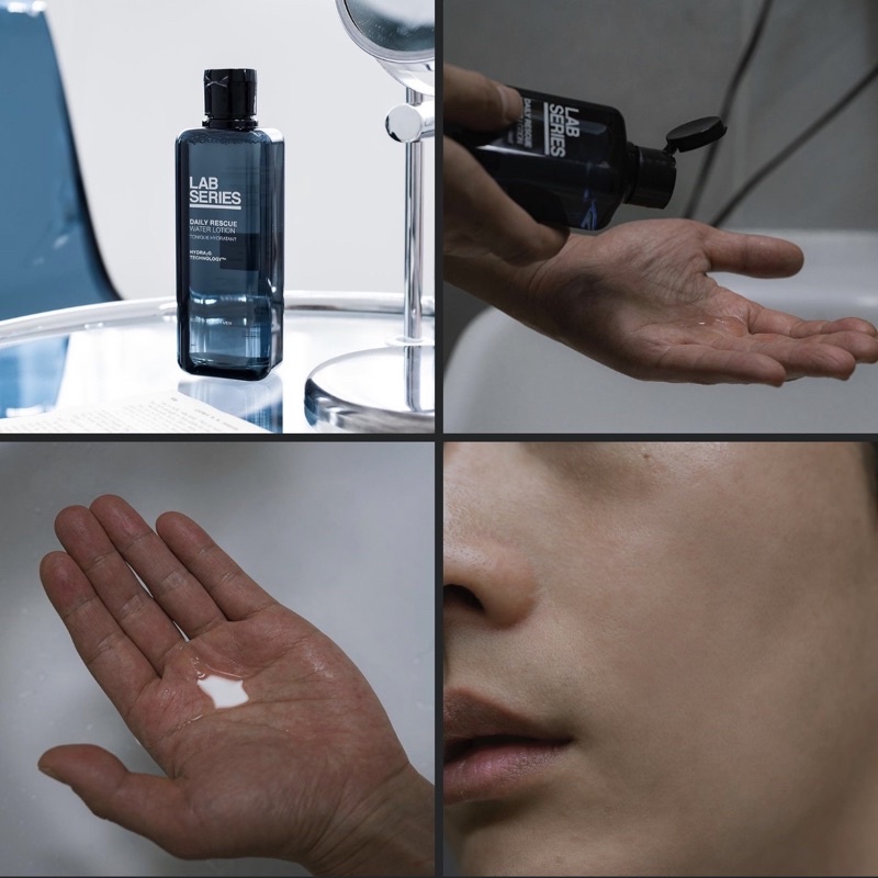 ( new version) Nước hoa hồng giải cứu làn da cho nam daily rescue water lotion Lab series skincare for men 200ml