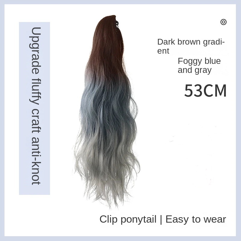 Tóc giả MISS FANCY kiểu gợn sóng dài 53cm thời trang cá tính cho nữ