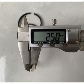 Xéc măng phi 42mm, máy Iwata  (bạc piston 42mm, bạc hơi 2,5mm, bạc nhớt 2,5mm)MS:XM125.30-D42